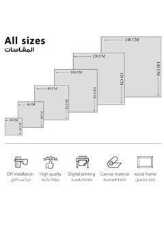MODCLASS Wall Art Printed Canvas Frame  - Image 4