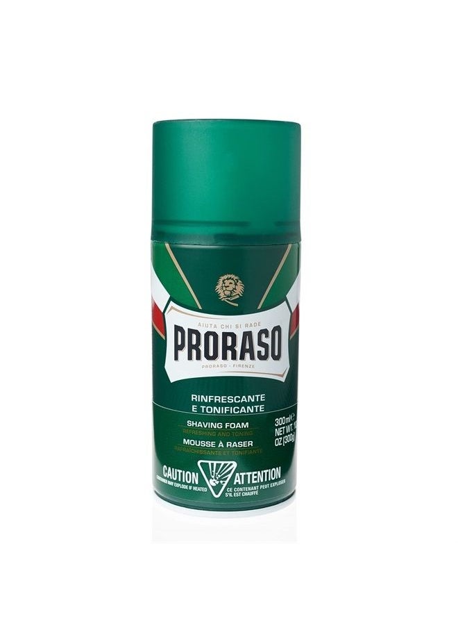proraso - Shaving Foam, Refreshing and Toning, 10.3 Oz - Image 1