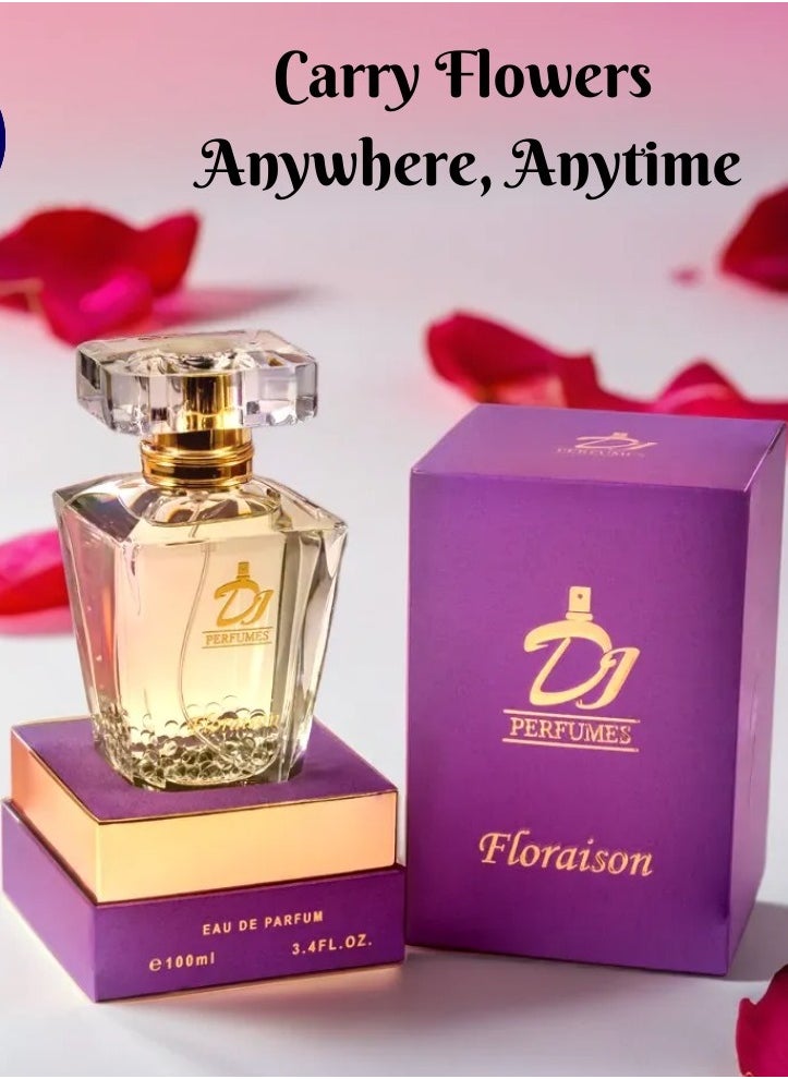 DJ Perfumes Floraison EDP 100ml for Women  - Image 4