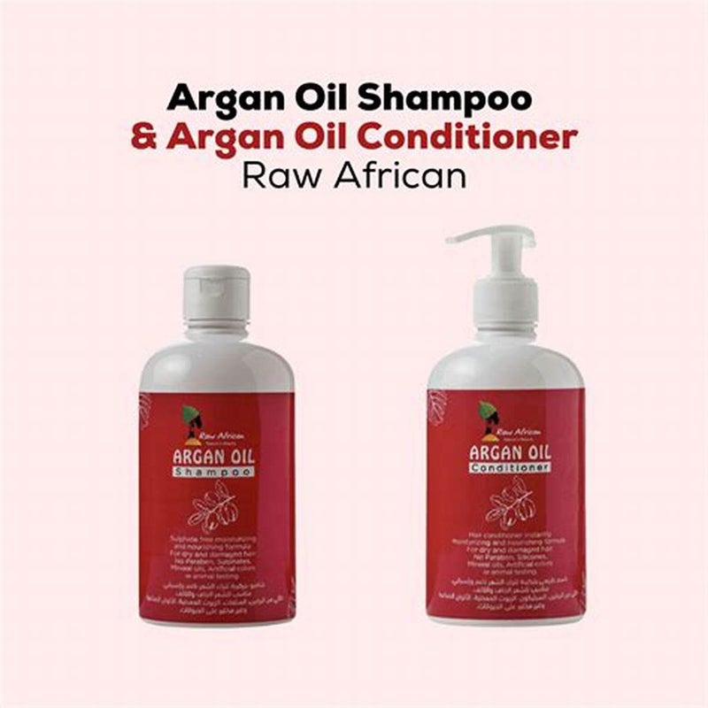 RAW AFRICAN ARGAN OIL CONDITIONER 500ML