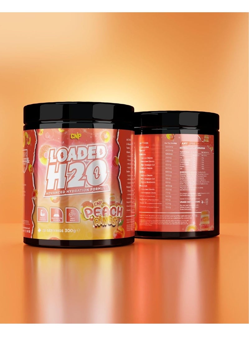CNP Loaded H20 300g Peach Rings - Image 3