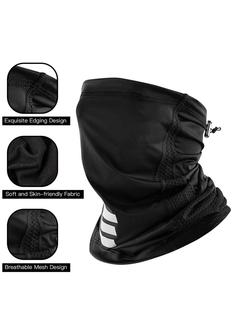 KASTWAVE Scarves for Men and Women - Adjustable Drawstring Breathable Windproof,Multifunctional Headwear with Reflective Strips for Cycling, Hiking  - Image 2