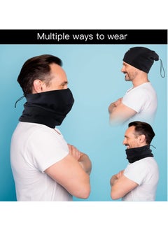 KASTWAVE Scarves for Men and Women - Adjustable Drawstring Breathable Windproof,Multifunctional Headwear with Reflective Strips for Cycling, Hiking  - Image 3