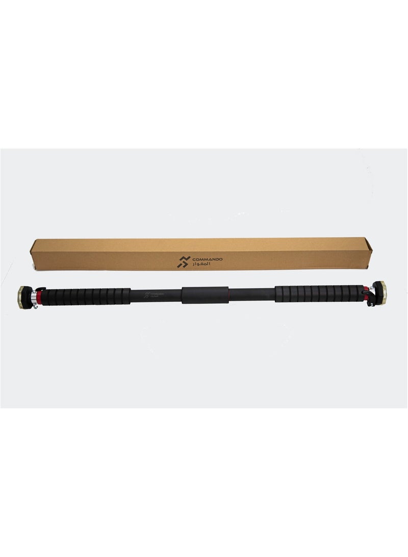 COMMANDO Pull Up Bar For Upper Body Workout with Adjustable Width 90-120 Cm And Load Capacity 150 Kg - Image 4