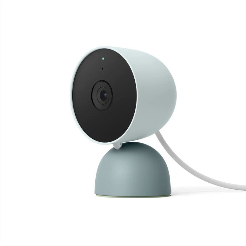 Google Nest Security Cam (Wired) - 2nd Generation - Fog, 1080p, Motion Only - Image 1