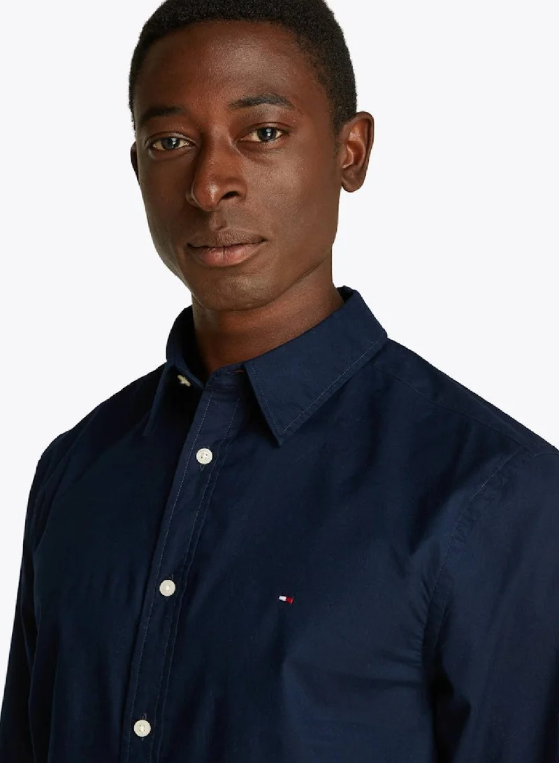 TOMMY HILFIGER TH Flex Slim Fit Poplin Shirt