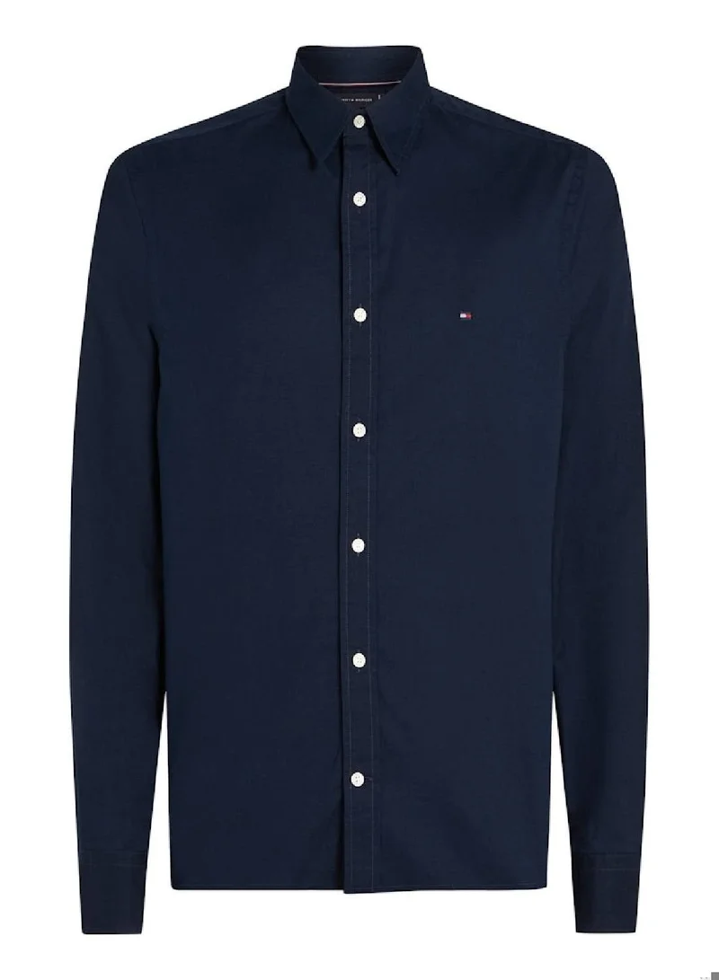Tommy Hilfiger TH Flex Slim Fit Poplin Shirt