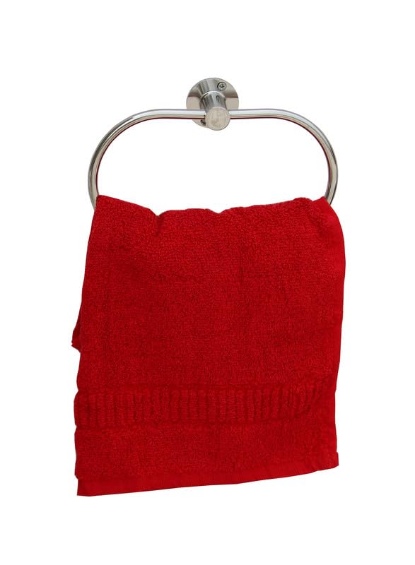 STONE STONE Stainless Steel Towel Ring for BathroomWash BasinNapkinTowel HangerBathroom Accessories with Chrome Finish Oval Shape - Image 4
