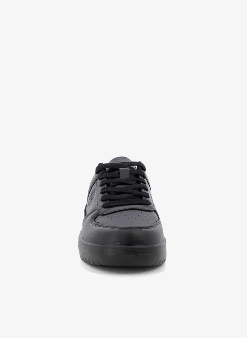 لامبرجاك Lumberjack Men's Black Casual Sneakers | Lightweight Lace-Up Walking Shoes | Comfortable Everyday Fashion Shoes | Durable Low-Top Lifestyle Sneakers