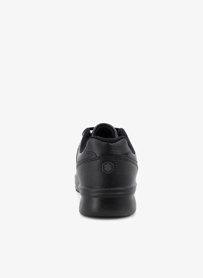 Lumberjack black Lumberjack Men's Black Casual Sneakers | Lightweight Lace-Up Walking Shoes | Comfortable Everyday Fashion Shoes | Durable Low-Top Lifestyle Sneakers for Men | Best Price UAE