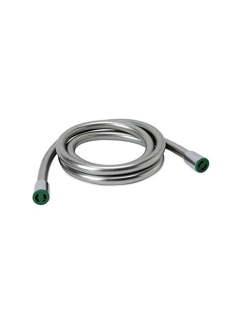 Bold PVC Smooth Shower Hose 1.7M with Anti-Twist Brass Connections - Universal Replacement, Flexible, Kink and Leak Proof