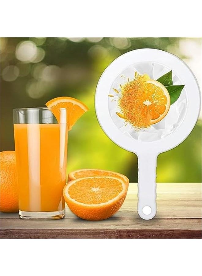 HOOKOR - 3 Pieces Ultra-Fine Nylon Mesh Strainer, Food Yogurt Mesh, Plastic Sieve Fine Mesh Colander with Handle for Filtering Juice Milk Soy Coffee Honey Wine Yogurt (100/200/400Mesh) - Image 1