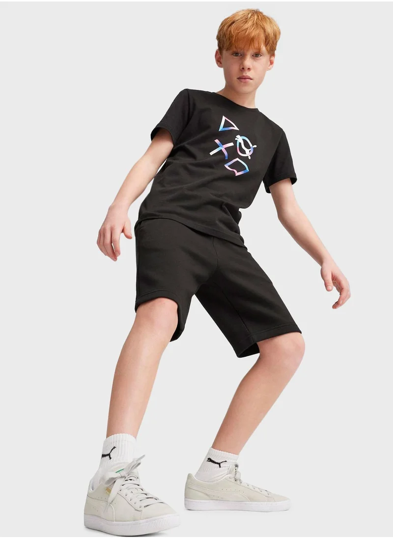 PUMA Kids Playstation Graphic T-Shirt