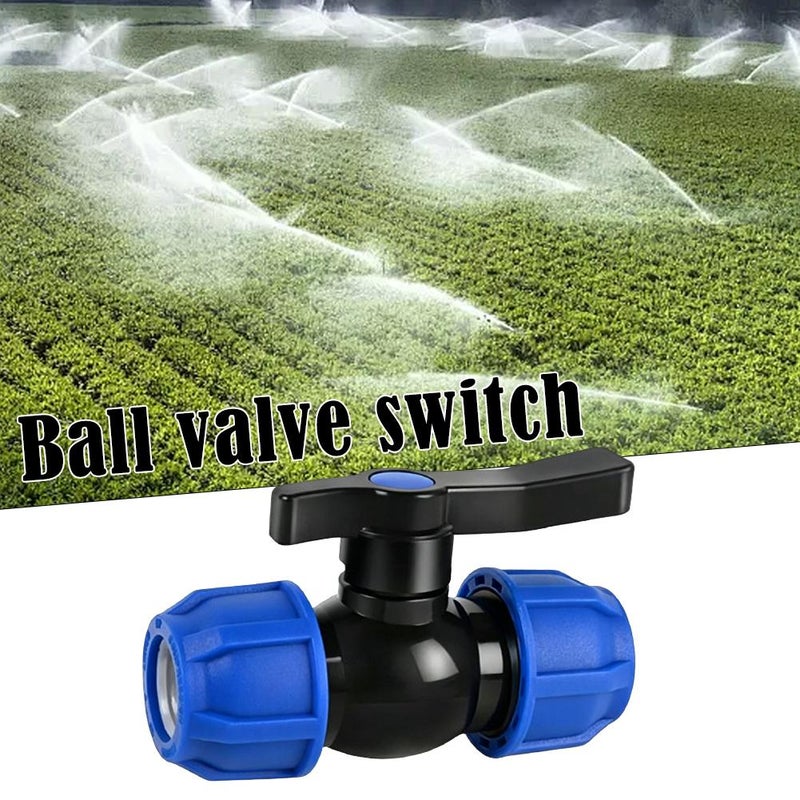 PE pipe quick-connect fittings, heat-free water pipe irrigation accessories, global valve switches - Image 4