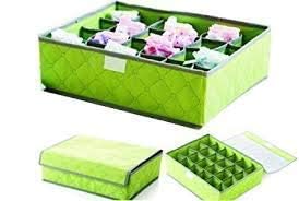 VUNEXO Storage Container Drawer Closet Foldable Storage BoxMakeup JewelryNeck Ties ScarvesSocks Bra Underwear Small Clothes Storage Drawer Organizer Multicolor - Image 4
