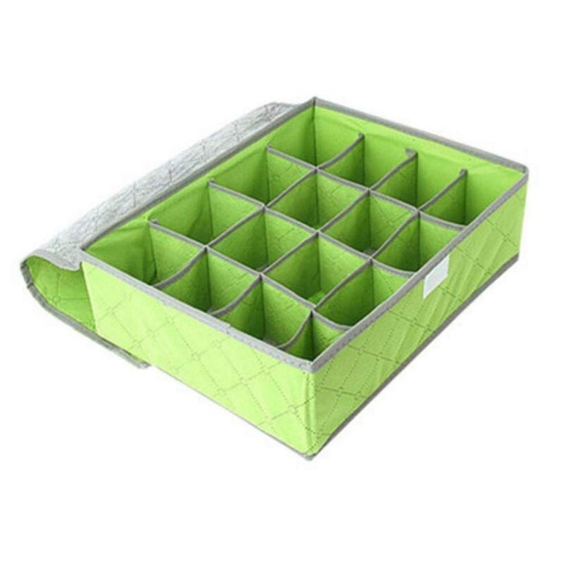 VUNEXO Storage Container Drawer Closet Foldable Storage BoxMakeup JewelryNeck Ties ScarvesSocks Bra Underwear Small Clothes Storage Drawer Organizer Multicolor - Image 2