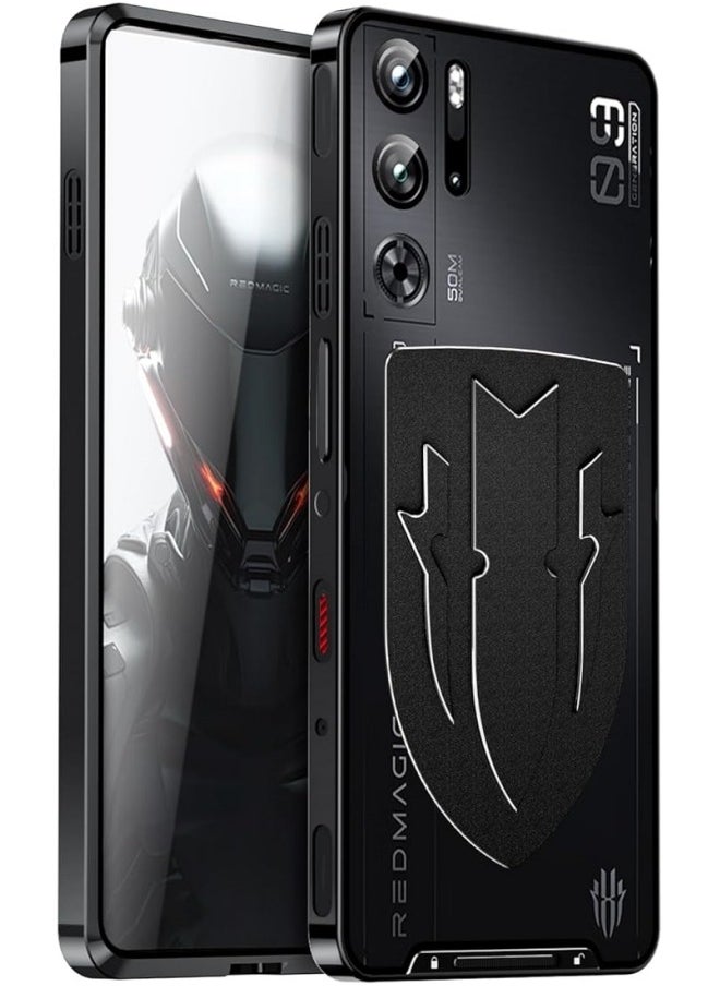 General - Compatible with Nubia Red Magic 9 Pro Red Magic 9 Pro Plus/9 Pro+ Case with Heat Dissipation and Anti Drop Function,Luxury Translucent Clear PC with Metal Cover - Image 1