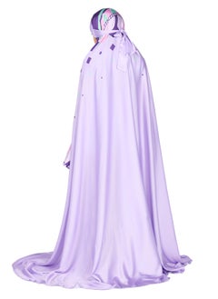 Sabr 'Divine Arches I' Kids Prayer Dress, Purple  - Image 4