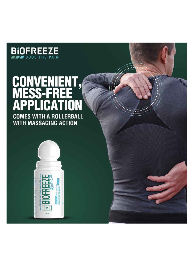 Biofreeze Pain Relief Roll On 89 ML  - Image 5