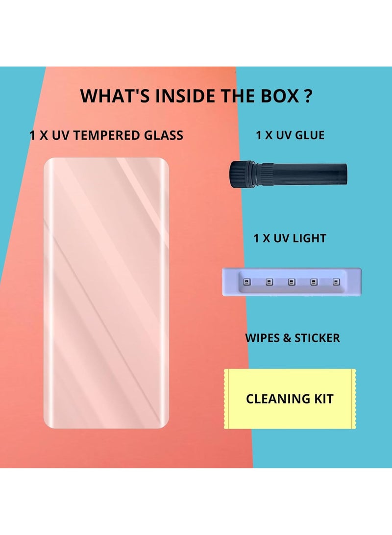 واقي شاشة لهاتف Redmi Note 14 Pro / Redmi Note 14 Pro Plus واقي شاشة من الزجاج المقسى تغطية كاملة للشاشة HD وضوح 3D حافة منحنية مضادة للكسر وزجاج مقاوم للخدش - Image 4