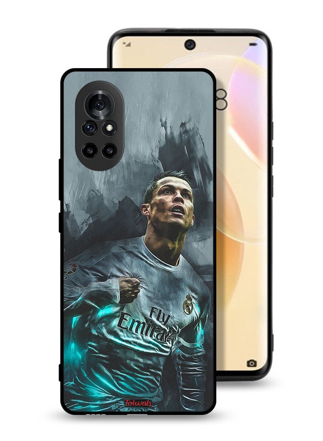 Tolwak Huawei nova 8 5G Protective Case Cover Cristiano Ronaldo Art - Image 1