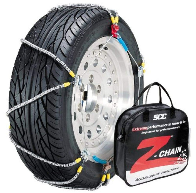 SCC Z-563 Z-Chain Extreme Performance Cable Tire Traction Chain - Set of 2 - Image 1