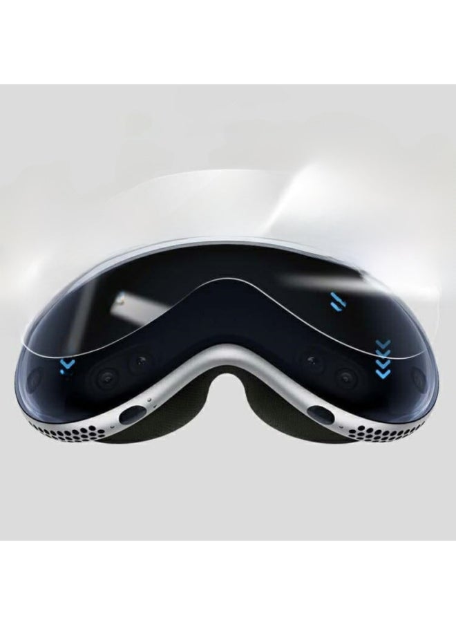 Generic - Suitable For Apple Vision Pro Gel Film TPU Film Glossy Anti-scratch Protection VR 3D Head Display Glasses-Color:HD Anti-blue Light Hydrogel Film (lens)-Size:1 Piece (with Packaging + Cleaning Kit) - Image 1