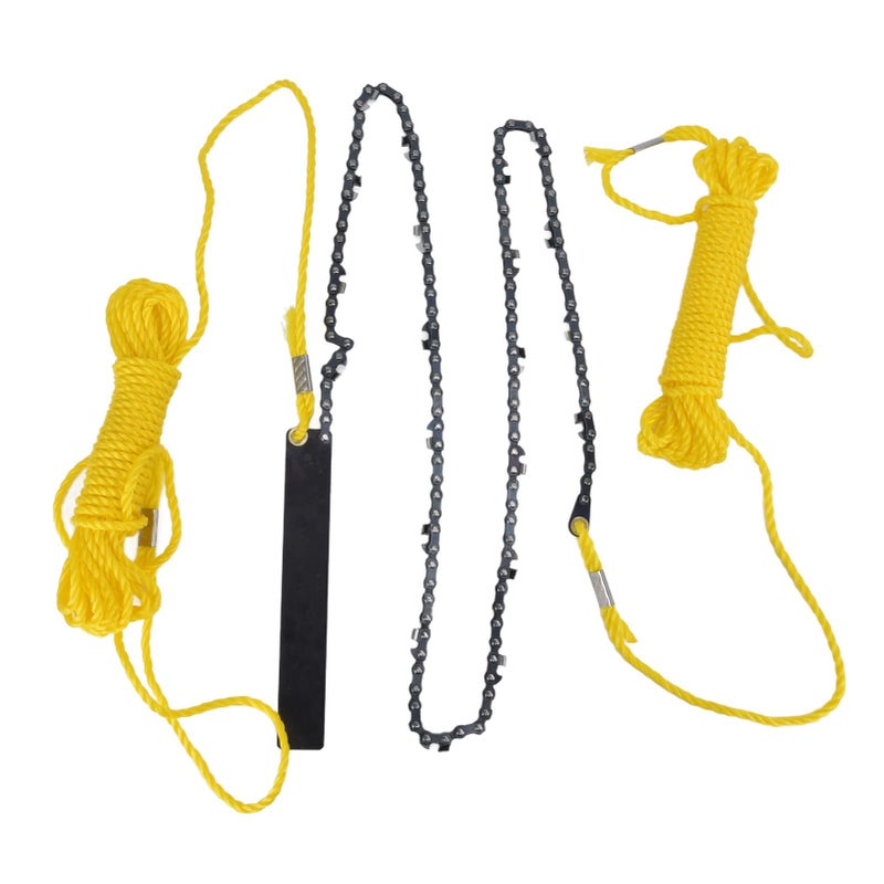 48 Inch Folding Pocket Chain Saw 63 Teeth High Hardness Blade For Tree Pruning Outdoor Camping - Image 3