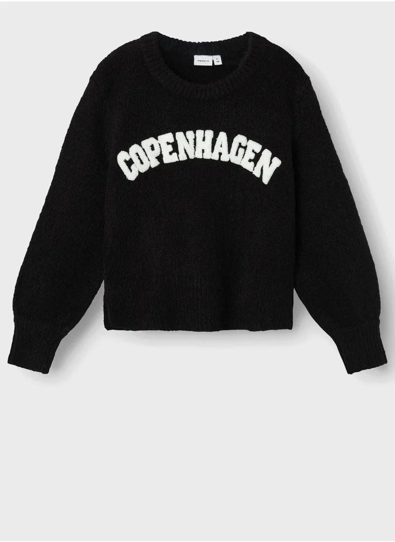 NAME IT Kids Graphic Sweatshirt