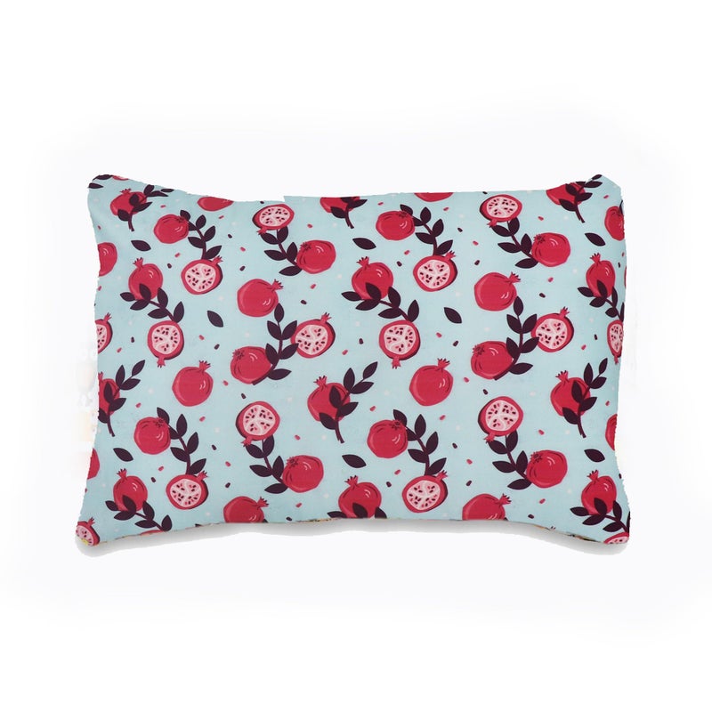 Kradyl Kroft KRADYL KROFT Toddler Pillow with 100% Cotton Removable Cover - 20 X 15 Inches | Children Pillows | Baby Pillows - Pomegranate  - Image 1