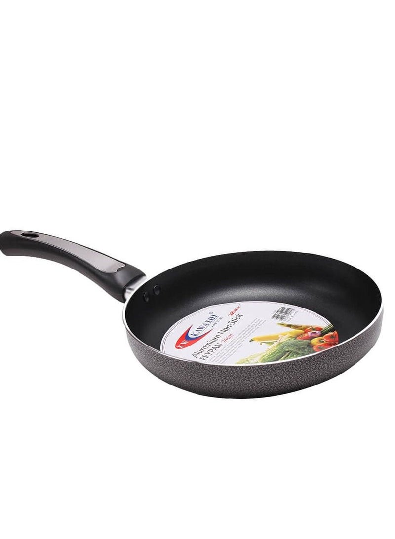 KAWASHI Aluminium  Non-Stick  Active Frypan Black 28CM  - Image 2