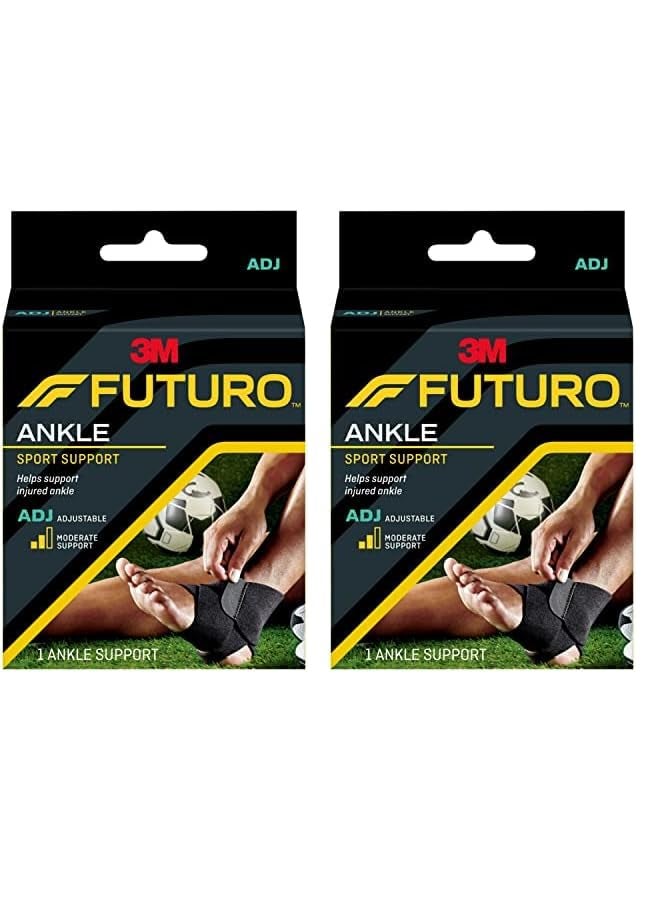 FUTURO Futuro Sport Ankle Support Adjustable Pack of 2  - Image 1