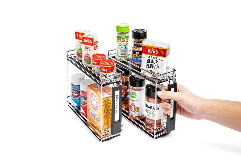 Nifty Solutions Spice Caddy - Set Of Two, Chrome - Image 4