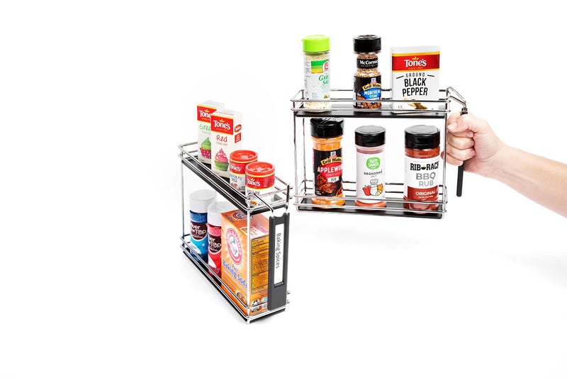 Nifty Solutions Spice Caddy - Set Of Two, Chrome - Image 5