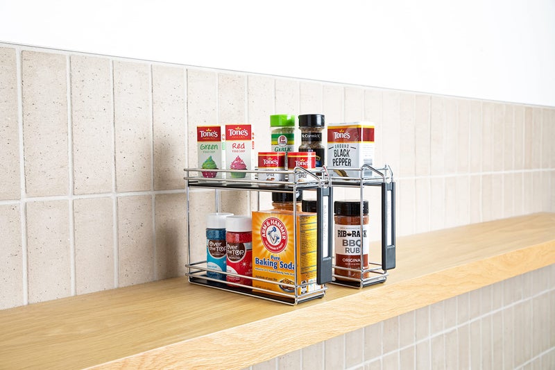Nifty Solutions Spice Caddy - Set Of Two, Chrome - Image 3