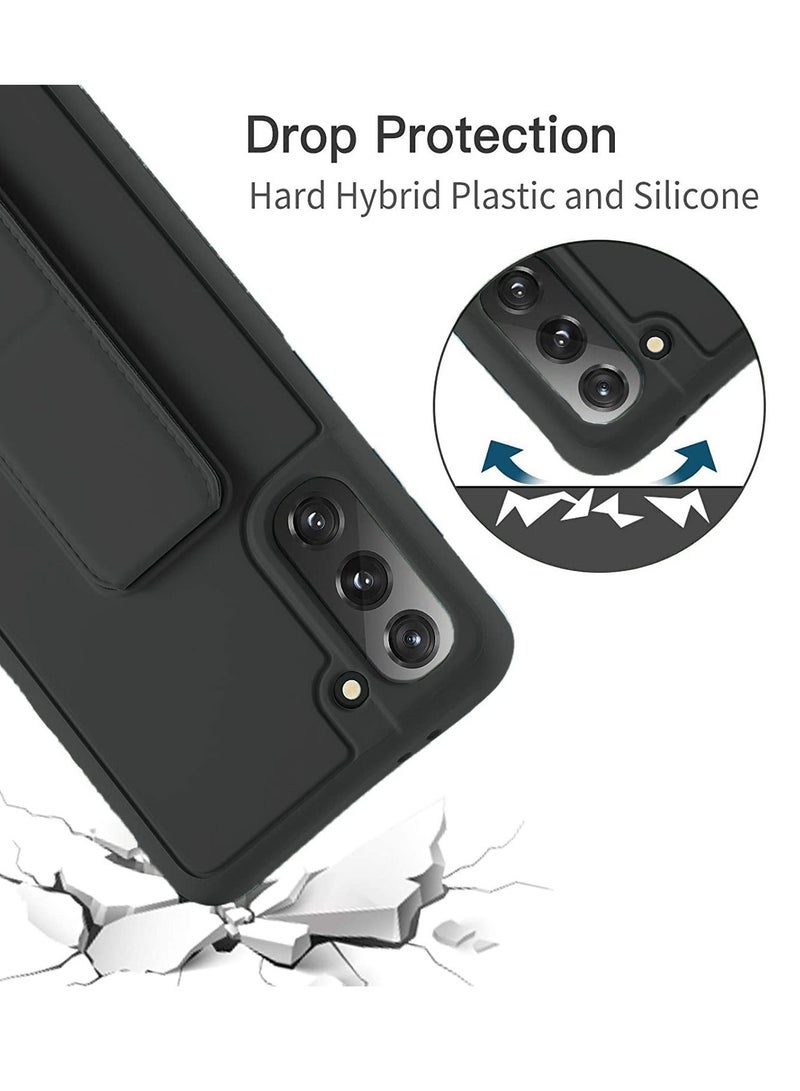 BORTONY Samsung A04s / A13 5G Case Cover Magnetic Car Mount Kickstand & Holder, Premium Silicone Vertical & Horizontal Hand Grip Cover for Samsung Galaxy A04s / A13 5G - Image 3