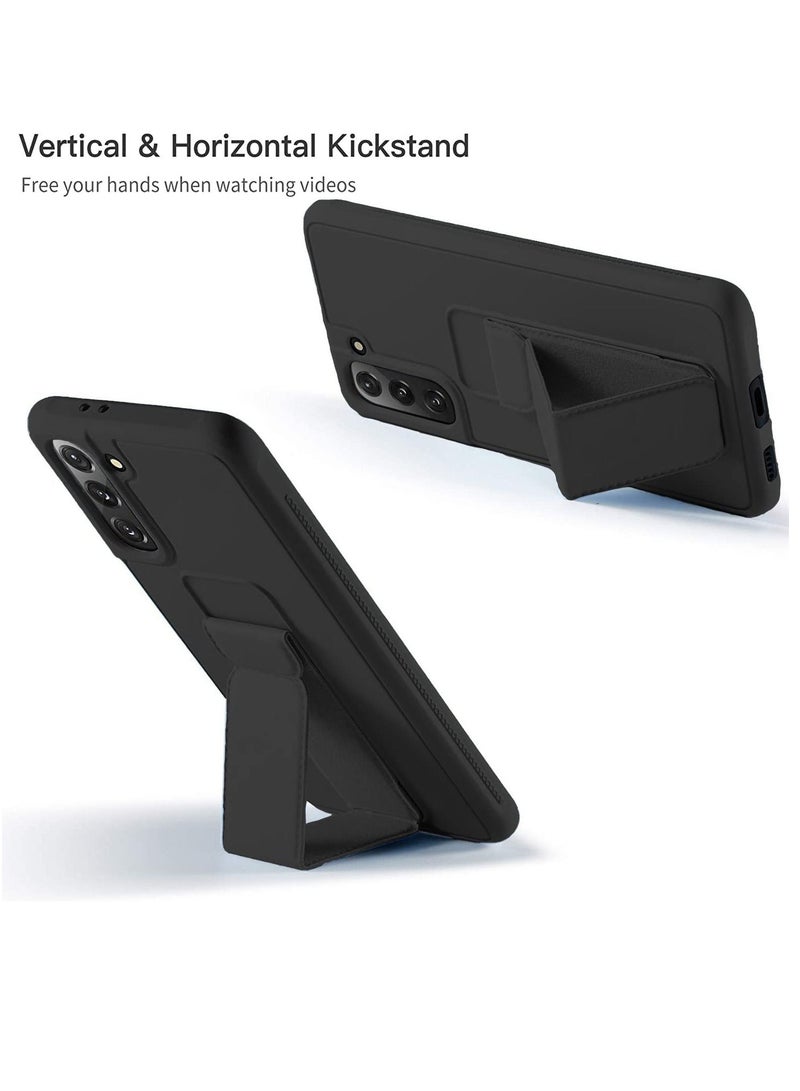 BORTONY Samsung A04s / A13 5G Case Cover Magnetic Car Mount Kickstand & Holder, Premium Silicone Vertical & Horizontal Hand Grip Cover for Samsung Galaxy A04s / A13 5G - Image 2