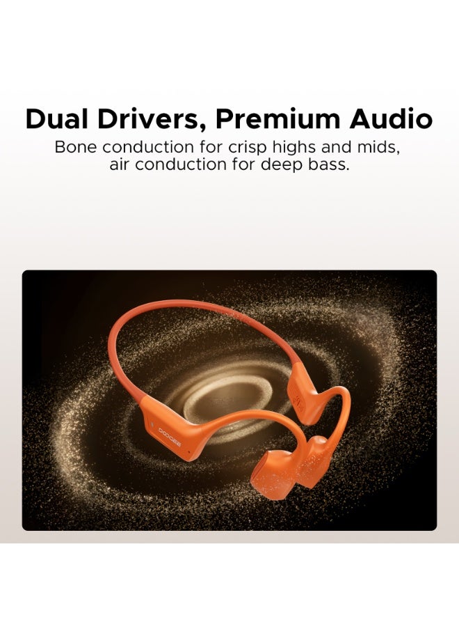 DOOGEE BoneAir - Swimming Conduction Headphones, Open Ear Wireless Bluetooth Sports Earphones for Running, Swimming and Sports, Workouts, Sweat Resistant, IP68 - Image 3