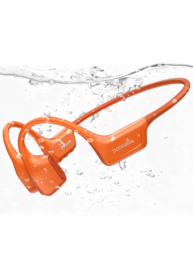 DOOGEE BoneAir - Swimming Conduction Headphones, Open Ear Wireless Bluetooth Sports Earphones for Running, Swimming and Sports, Workouts, Sweat Resistant, IP68 - Image 1