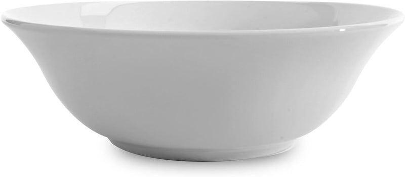 MN DEYER Premium White Porcelain Bowl Set of 6 | Perfect Bowl for Serving Salad, Rice, Soup, Cereal, Noodles and Corn Flakes | Scratch Resistant, Dishwasher Safe (5" | 12.5cm, ROUND) - Image 4