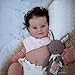 Wamdoll 20Inches Rooted Hair Sweet Smiling Real Life Reborn Baby Dolls Crafted in Vinyl Full Body Anatomically Correct Lifelike Newborn Girl Doll Look Realistic - Image 2