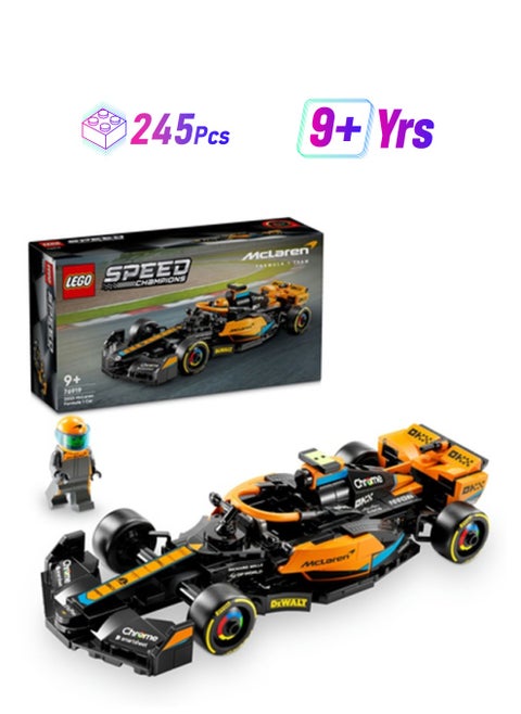 Speed Champions 2023 McLaren Formula 1 Race Car 76919 (245) Pieces