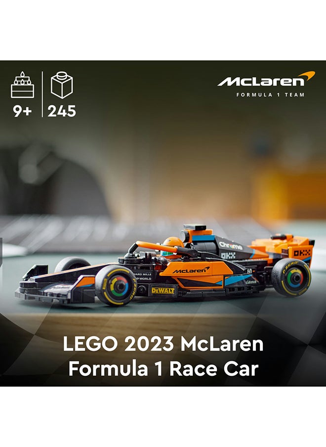 LEGO Speed Champions 2023 McLaren Formula 1 Race Car 76919 (245) Pieces  - Image 3