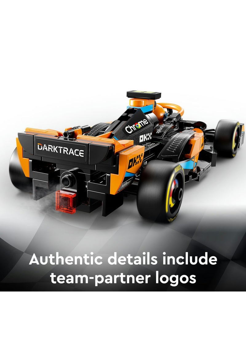 LEGO Speed Champions 2023 McLaren Formula 1 Race Car 76919 (245) Pieces  - Image 5