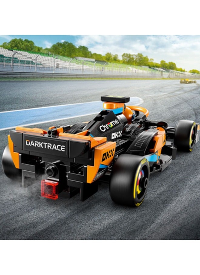 LEGO - Speed Champions 2023 McLaren Formula 1 Race Car Toy Vehicle Building Set, Buildable Model Set for Kids, Collectible Display Gift Idea for Boys and Girls Aged 9 Years Old and over(245 pieces) 76919 - Image 1