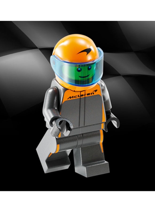LEGO - Speed Champions 2023 McLaren Formula 1 Race Car Toy Vehicle Building Set, Buildable Model Set for Kids, Collectible Display Gift Idea for Boys and Girls Aged 9 Years Old and over(245 pieces) 76919 - Image 1