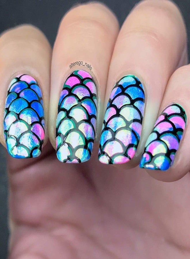 Whats Up Nails - Aurora Pigment Powder For Unicorn Nails - Image 3