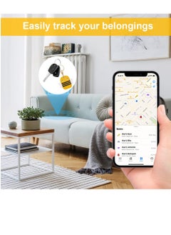 SYOSI حافظة حماية 360 درجة لسلسلة مفاتيح AirTag من الجلد على شكل نحلة كرتونية لحامل Airtag من Apple خفيفة الوزن ومضادة للخدش وسهلة التركيب وناعمة وكاملة الجسم ومقاومة للصدمات لمفاتيح الأمتعة وطوق الكلب  - Image 2