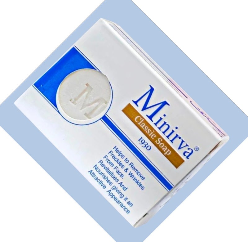 MINIRVA CLASSIC SOAP-HELPS TOREMOVE FRECKLES&WRINKLES FROM FACE.REVITALLSES AVD NOUEISHES GIVING UT AN ATTRACTIVE APPEARANCE - Image 2