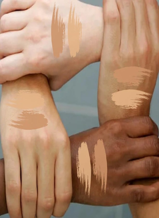 KINDED Liquid Concealer Full Coverage Colour Corrector Contour Waterproof HD Pro Master Series for Dry & Oily Skin Dark Circles & Spots (Creamy Matte, Biscuit Beige & Go Natural Combo, 6 ml each) - Image 5